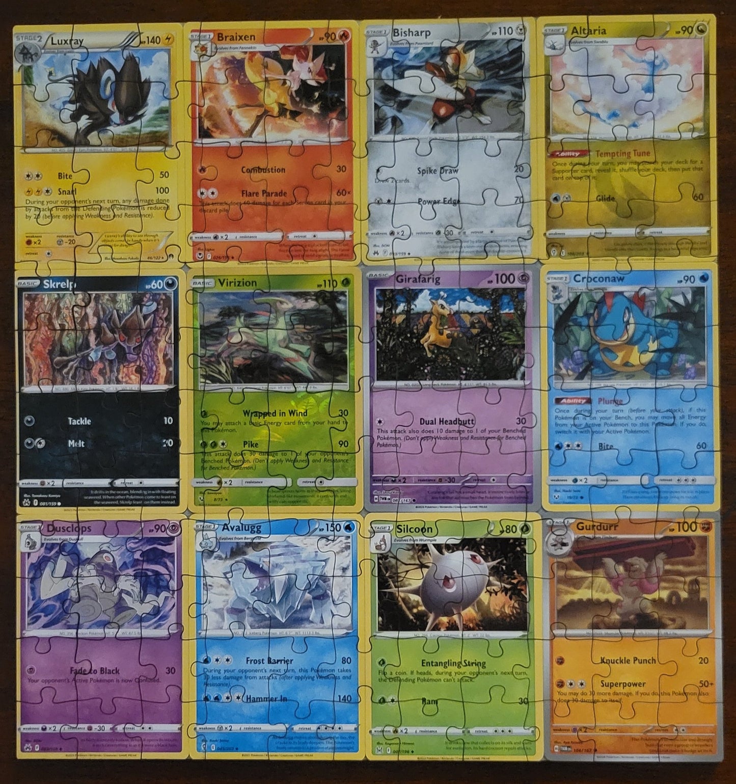 Pokémon Wooden Puzzle